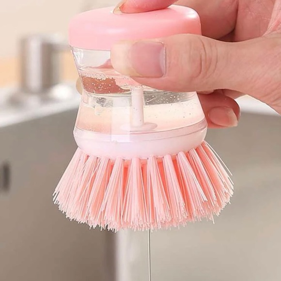 Cleaning Brush with Liquid Soap Dispenser - Picture 5 of 5